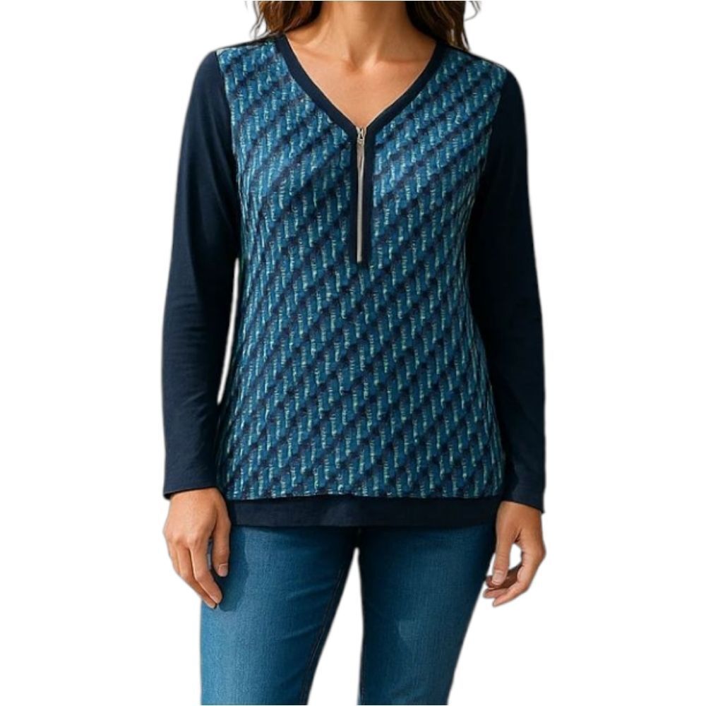 Adrianna Papell Casual High Low Blouse
